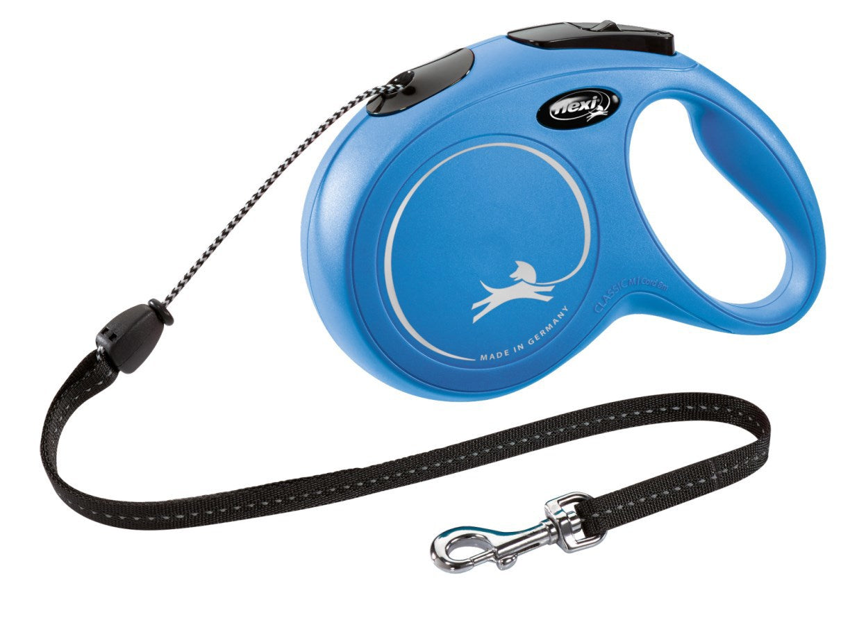 Producten flexi rollijn new classic koord blauw m 8 meter tot 20kg