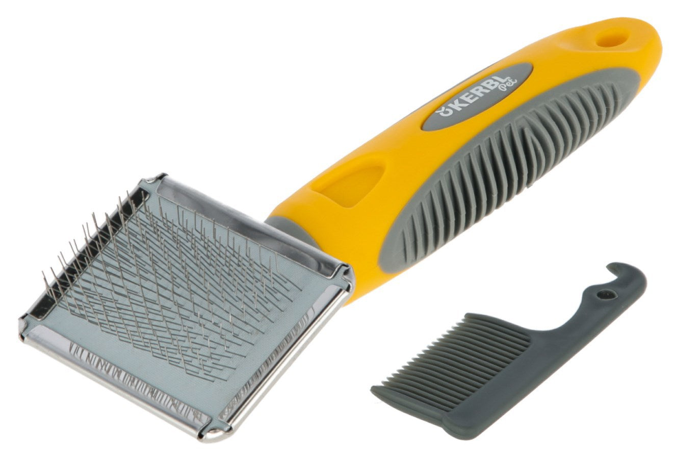 Kerbl producten zachte plukborstel klein 16 x 6 cm voor knaagdieren