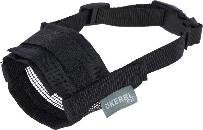 Producten nylon muilkort hond mt xl zwart