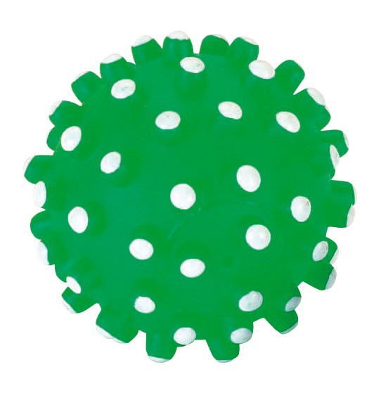 Producten vinyl speelbal ca 12 cm m noppen plus pieper