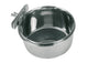 Kerbl producten rvs bakje 300 ml 12 cm schroefbevestiging voor vogels