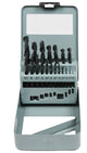 Producten boorset 19 delig hss stalen cassette