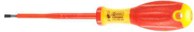 Connex producten schroevendraaier plat 3 5x100 geisoleerd 1kv 1c