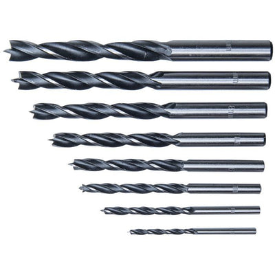 Connex producten set houtboren 3 10mm 8dlg rood