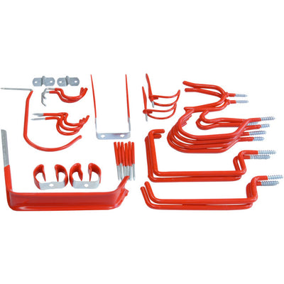 Connex producten set 32 delige wandhaken