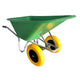 Altrad producten kruiwagen forza 165l hdpe bak groen 2 nml wielen