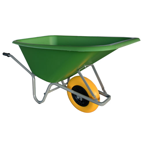 Altrad producten kruiwagen forza 165l hdpe bak groen nml wiel