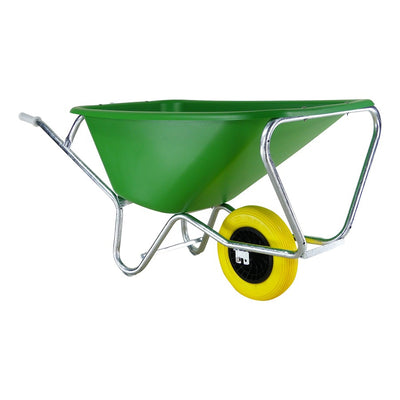 Fort producten kruiwagen fs 165l groen hdpe bak plusnooitmeerlek