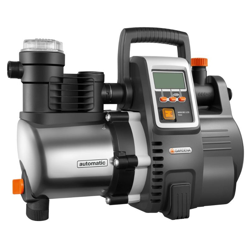 Gardena hydrofoorpomp 6000 6 lcd inox (inox zwart, 1760-20)