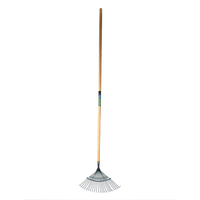 Mm eurotool producten gazonhark mm 22tds ronde tand met steel 150cm