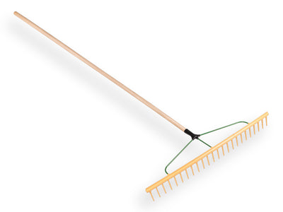 Mm eurotool producten polyhark 24t met egaliseerkant 94cm met steel 160cm