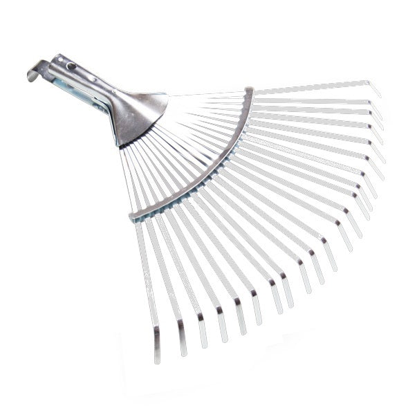 Mm eurotool producten gazonhark mm verstelbaar 22tds plat los