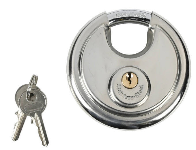 Producten hangslot discusslot 70mm plus2sleutels