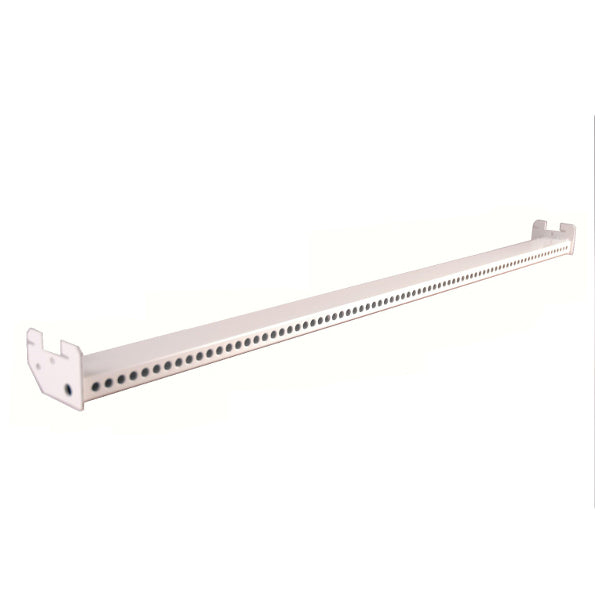Producten wandstang draagbalk perfo 100cm breed