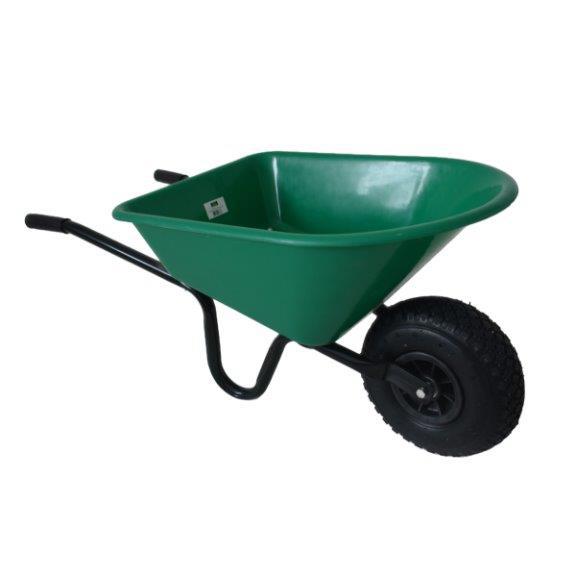 Producten kinderkruiwagen mm groen metaalkunststof