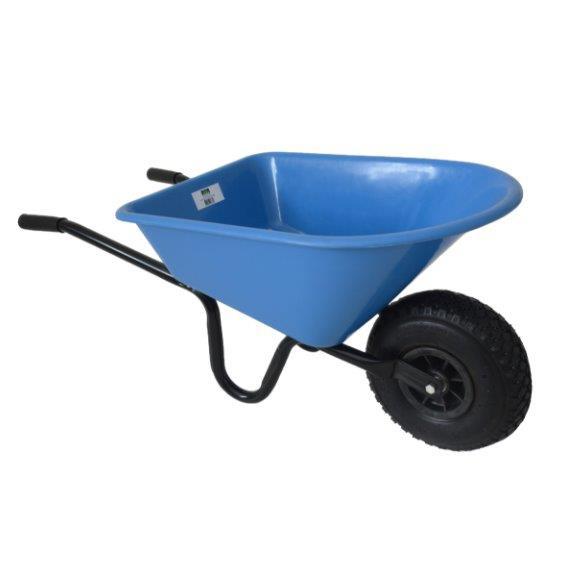 Producten kinderkruiwagen mm blauw metaalkunststof