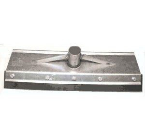 Producten mestschuif rvs 40cm met canvasgummi