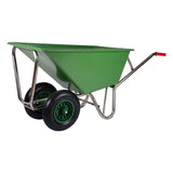 Mm producten kruiwagen 160liter poly verz onderstel ged 2 wiel 1 - afbeelding 1