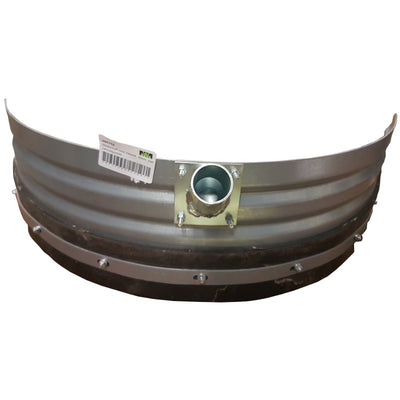 Mm eurotool producten mestschuif rond zwaar 80cm met canvasgummi