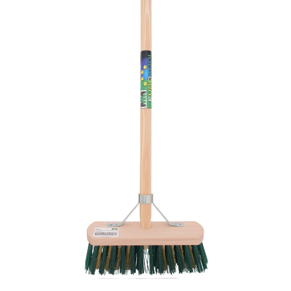 Producten onkruidbezem met steel 150cm met stokhouder