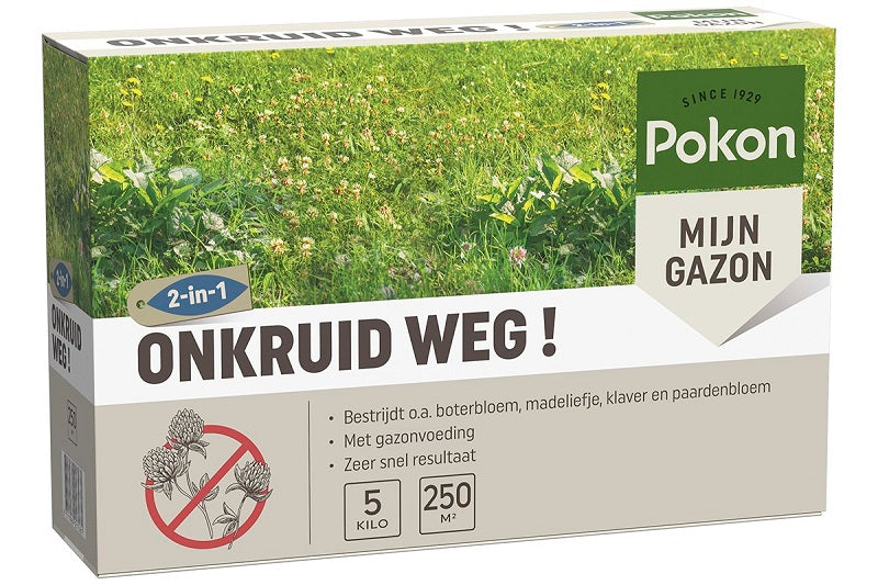 Pokon producten onkruid weg 5kg 250 m2
