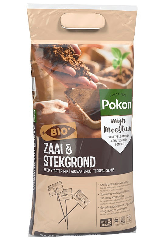 Pokon producten bio mps rhp zaai stekgrond 10l