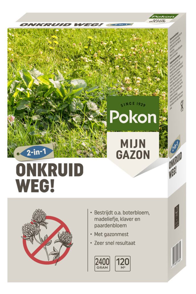 Pokon producten onkruid weg 120 m2 2400 gr