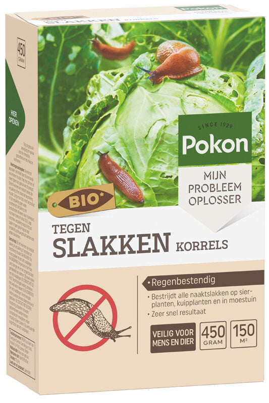 Pokon producten bio tegen slakken korrels 450gr