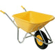 Fort producten kruiwagen 100l geel type pe100
