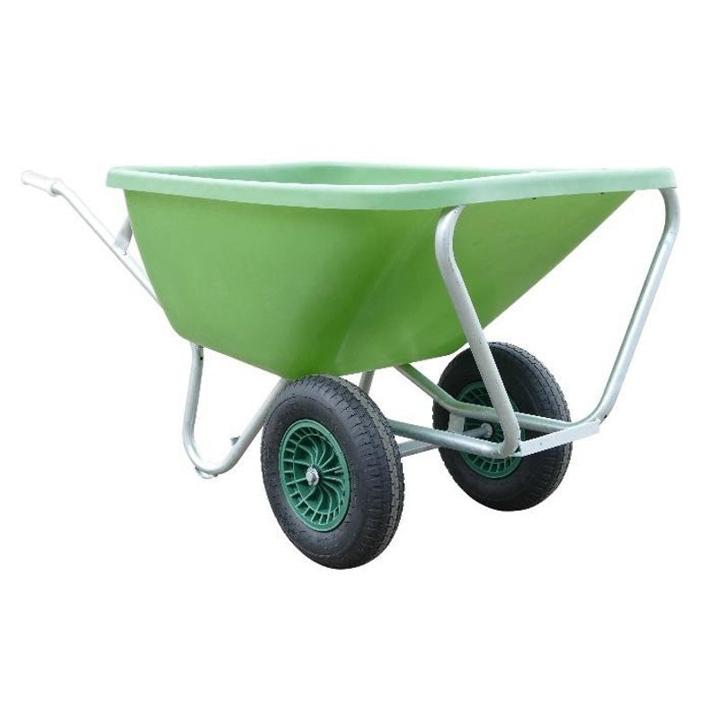 Fort producten kruiwagen fs 200l groen verz onderstel 2 luchtwiel
