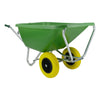 Fort producten kruiwagen fs 200l groen verz ond 2 nml wielen