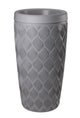 Producten regenton flow platinumgrijs 240l incl plantenbak