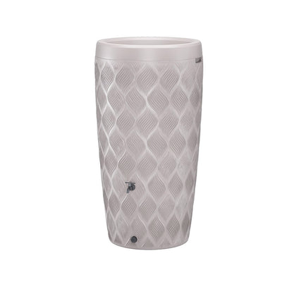 Producten regenton flow white 240l incl plantenbak
