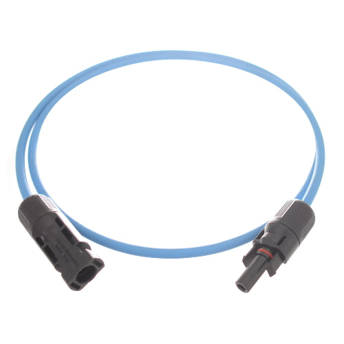 Ako producten solarkabel met 2xmc4 stekker mf blauw 1 meter