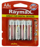 Raymax producten batterij penlite alkaline lr6 aa x4st