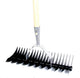 Mm eurotool producten verticuteerhark mm dubbel met steel 160cm