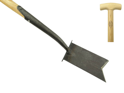 De wit producten verplantspade met opstapjes essen steel 750mm dewit