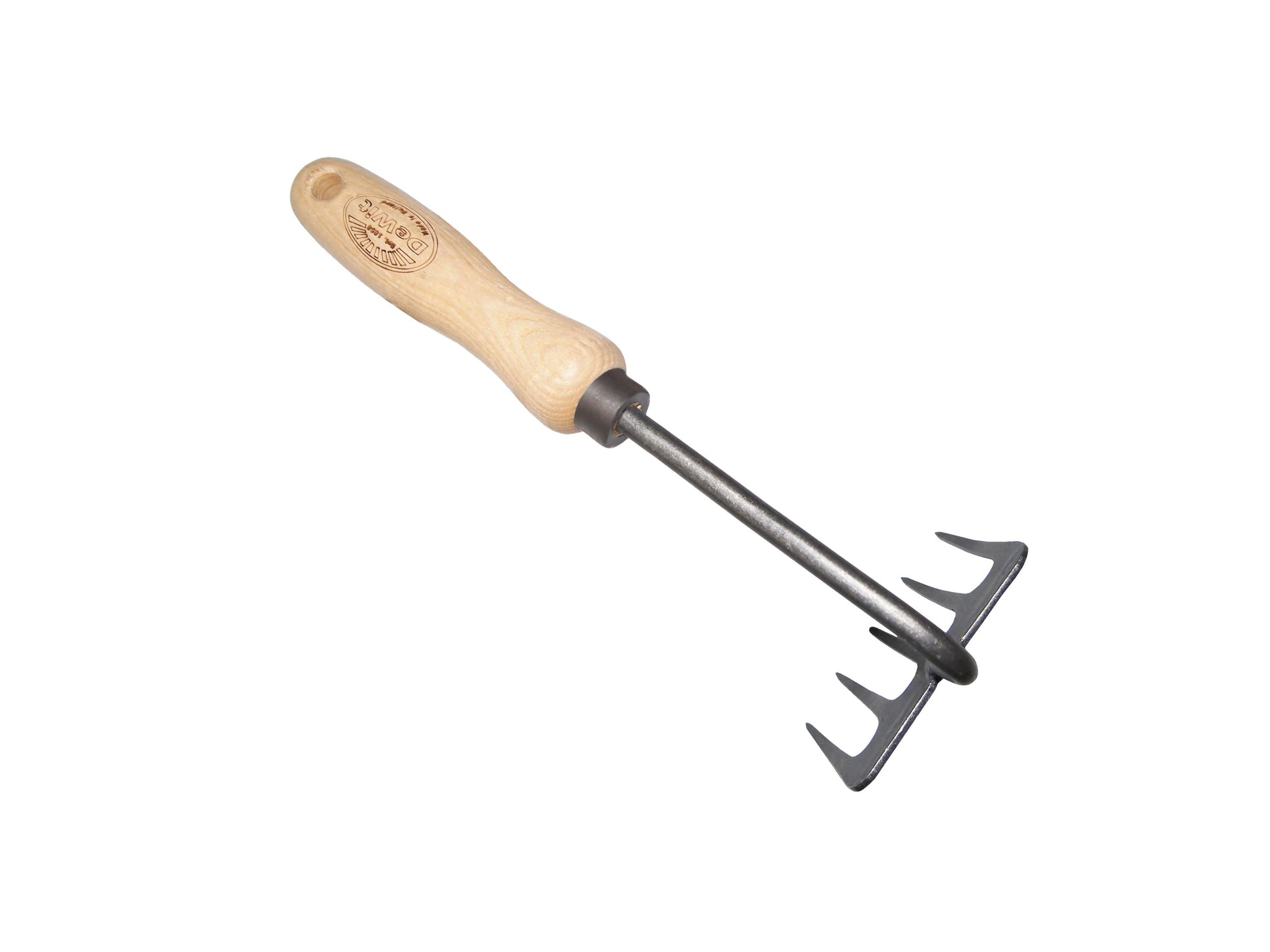 De wit producten handhark gesmeed 5 tands essen handvat 14cm dewit
