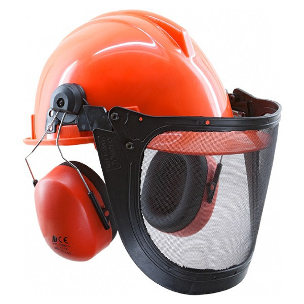 Producten bosbouwkit helm vizier gehoorkap