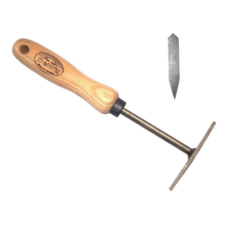 De wit producten onkruidkrabber essen handvat 14cm dewit