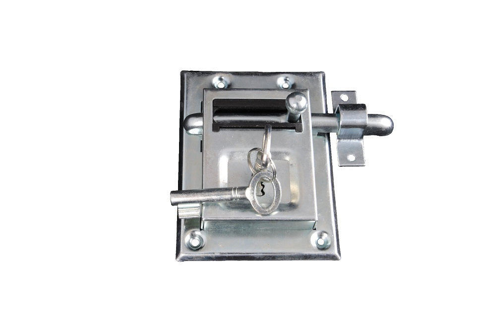 Waelbers producten oplegschuifgrendel slot 85x115mm gegalvaniseerd
