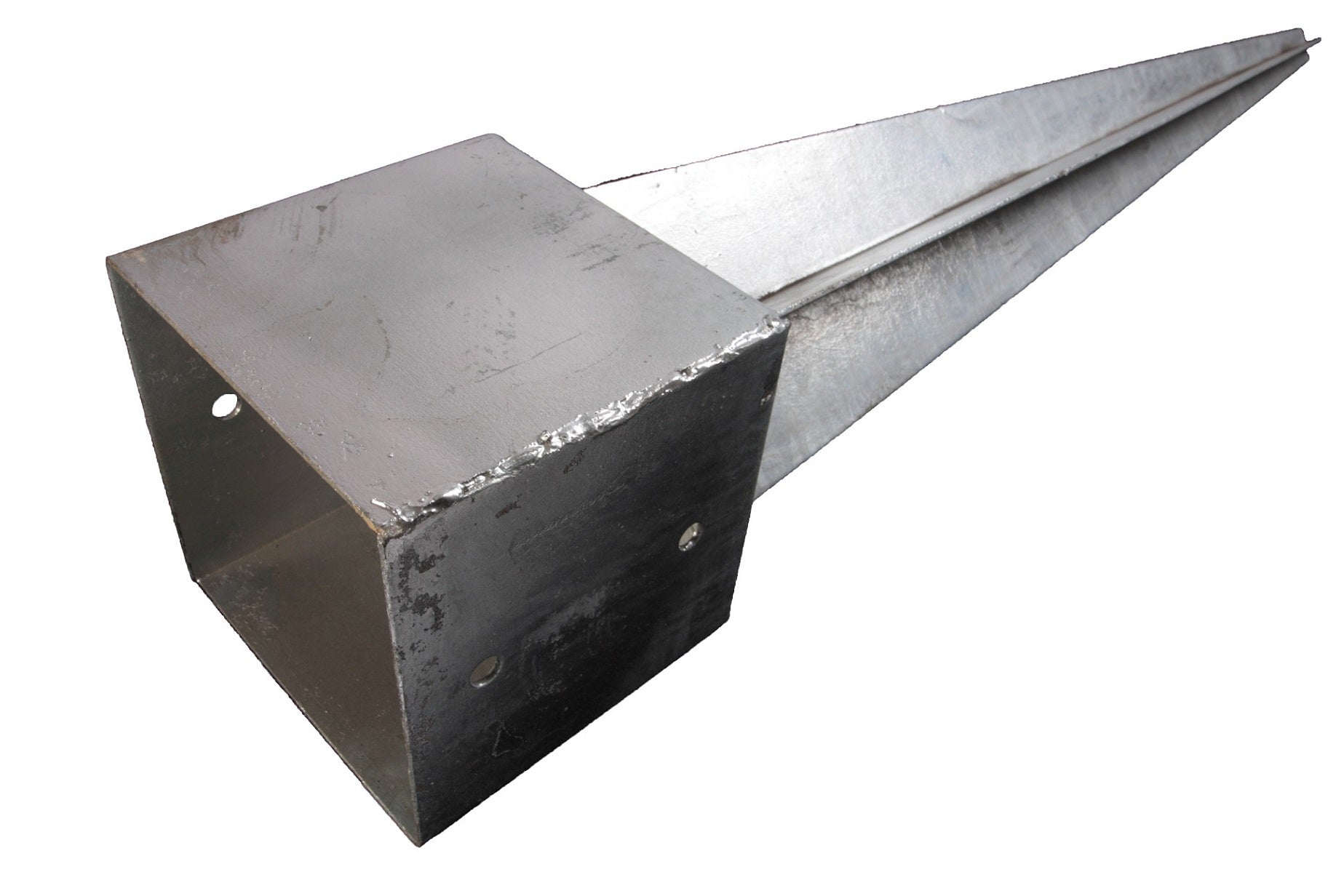 Waelbers producten paalhouder met punt 151x151x900 fv