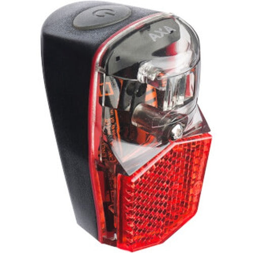 Axa led achterlicht run compact op spatbord met batt blister