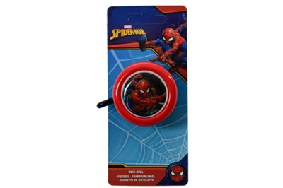 Spider-man fietsbel - jongens - rood