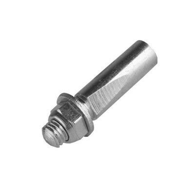 Algi crankspie ø9,5mm - zilver