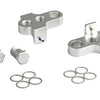 Mirage crankverkorters met rvs bouten aluminium t6 zilver