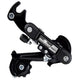 Sunrace achterderailleur - 6 7-speed - lange kooi - staal - zwart