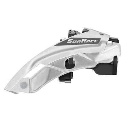 Voorderailleur 3 x 7 8-speed Sunrace FDM300 top swing dual pull 42T