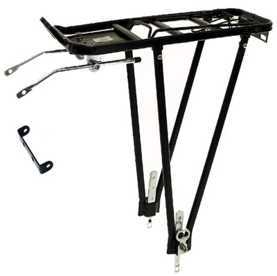 M-Wave Bagagedrager universeel, zwart aluminium 26 28 inch (hangverpakking)