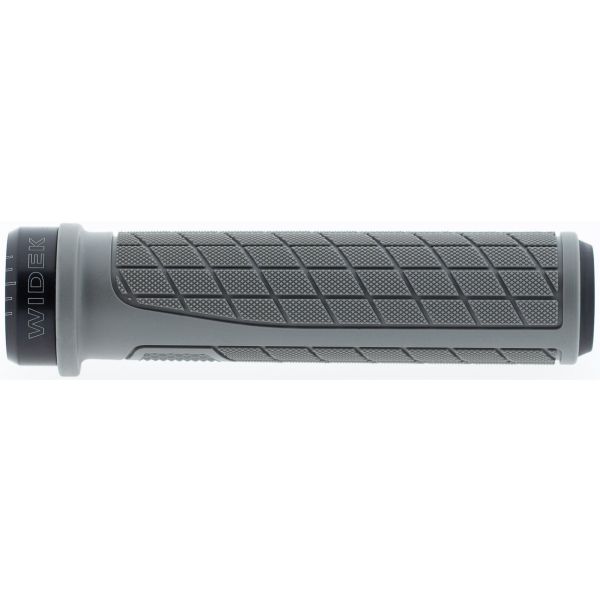 Widek handvatset the flow alu lock-ring zwart grijs